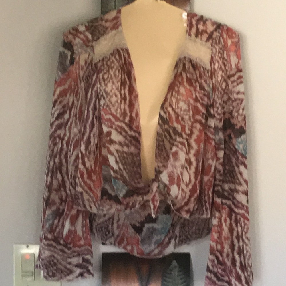 Boho style Over Blouse